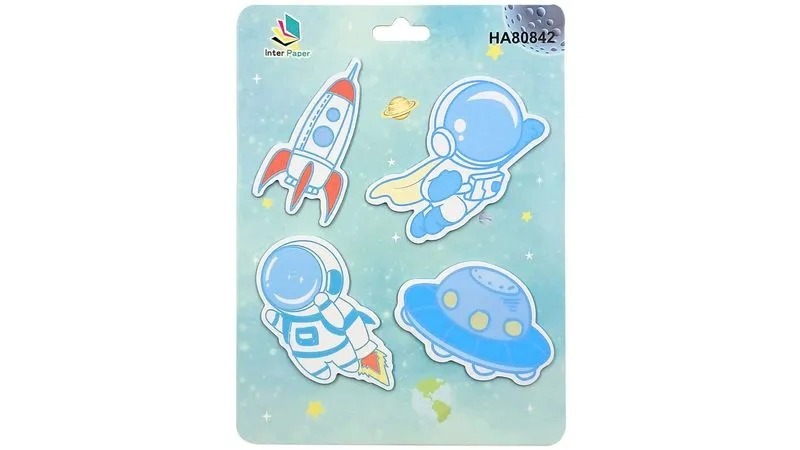BLOCO ADESIVO ASTRONAUTA